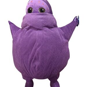 Boohbah Zumbah Giant Purple Plush Pillow NWT Vintage 2004